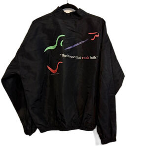 Vintage 1990s Rock & Roll Hall Of Fame Souvenir jacket Made In USA Size OS